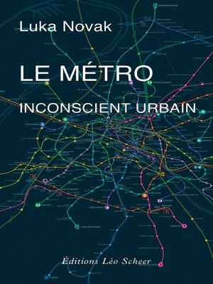 cover image of Le Métro, inconscient urbain